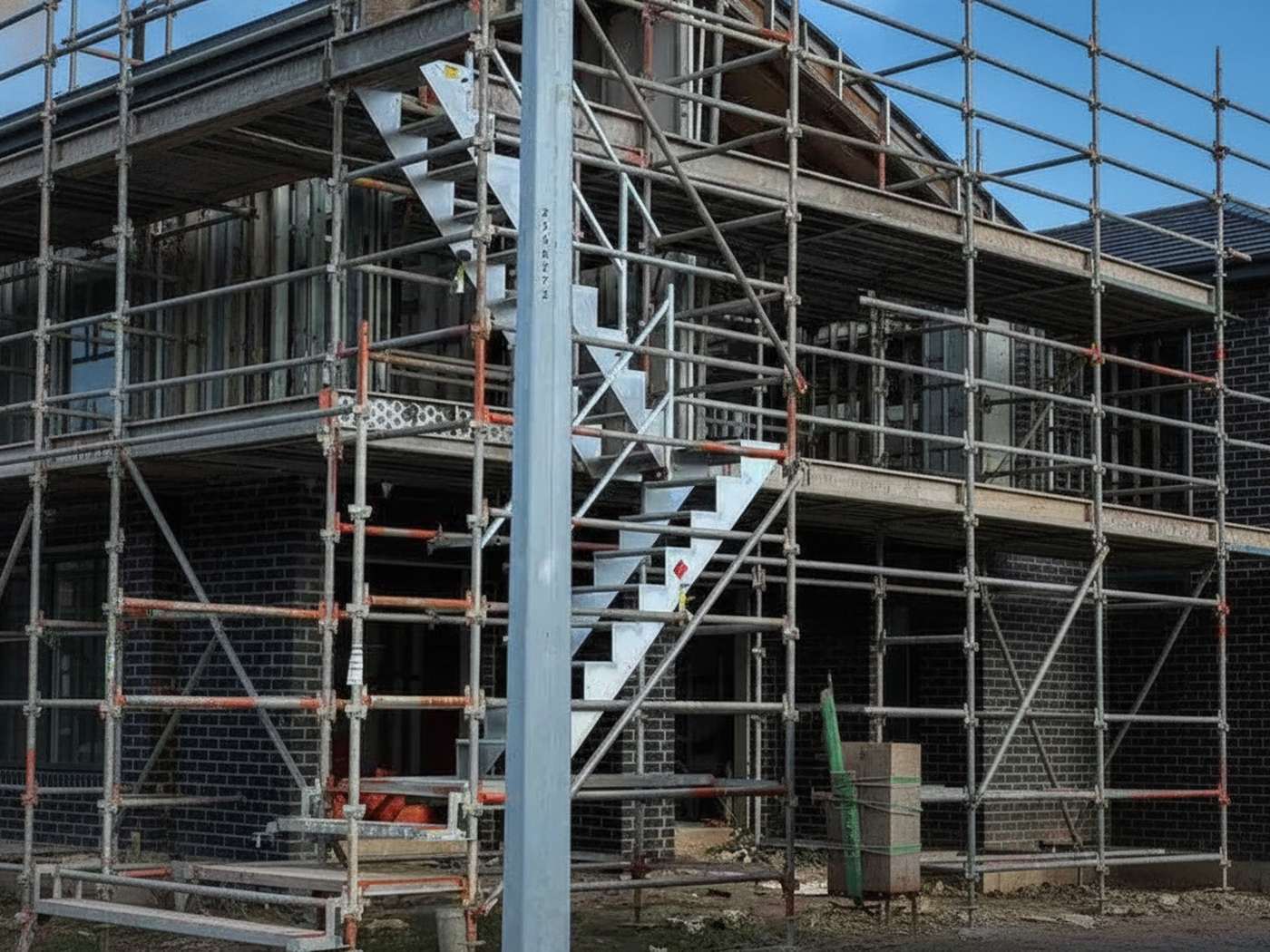 Scaffold stair access